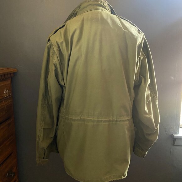 US Navy Seabees Man's M-65 Cold Weather Field Jacket - Picture 4 of 13